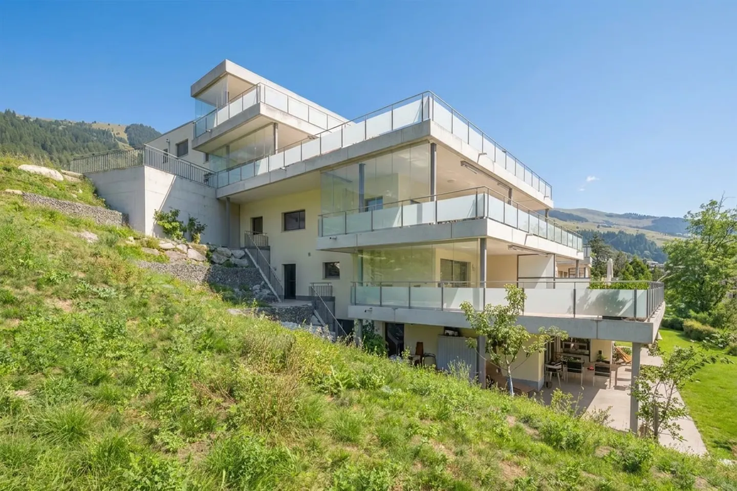 Gartenwohnung mit Bergblick - Foto 7 von 17