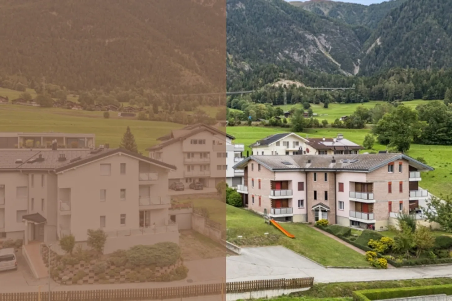 Sunny 5.5-room maisonette apartment with three balconies and panoramic views - Photo 1 of 13