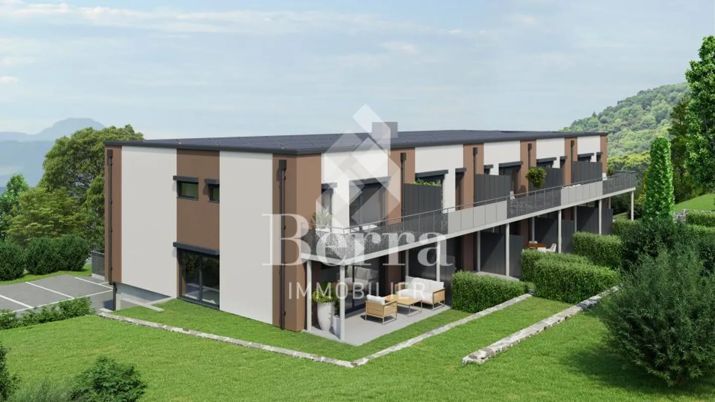 Spaziosa villa contigua su 3 livelli di 5,5 stanze, con una superficie lorda di 182 - Foto 2 di 9