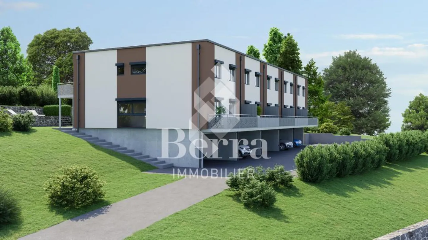 Spaziosa villa contigua su 3 livelli di 5,5 stanze, con una superficie lorda di 182 - Foto 4 di 9