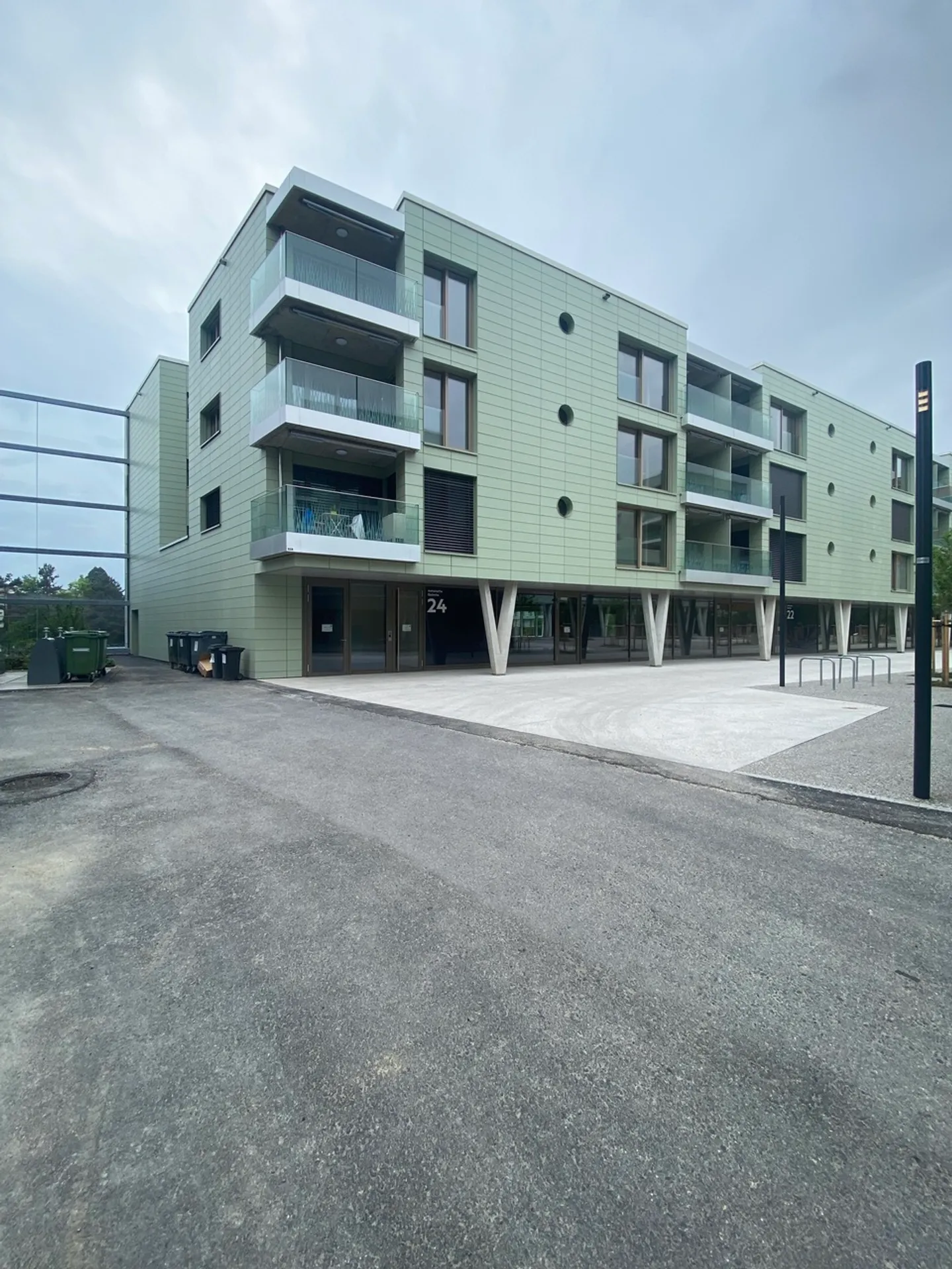 Neues Studio-Apartment im 2. Stock eines Neubaus - Foto 1 von 9