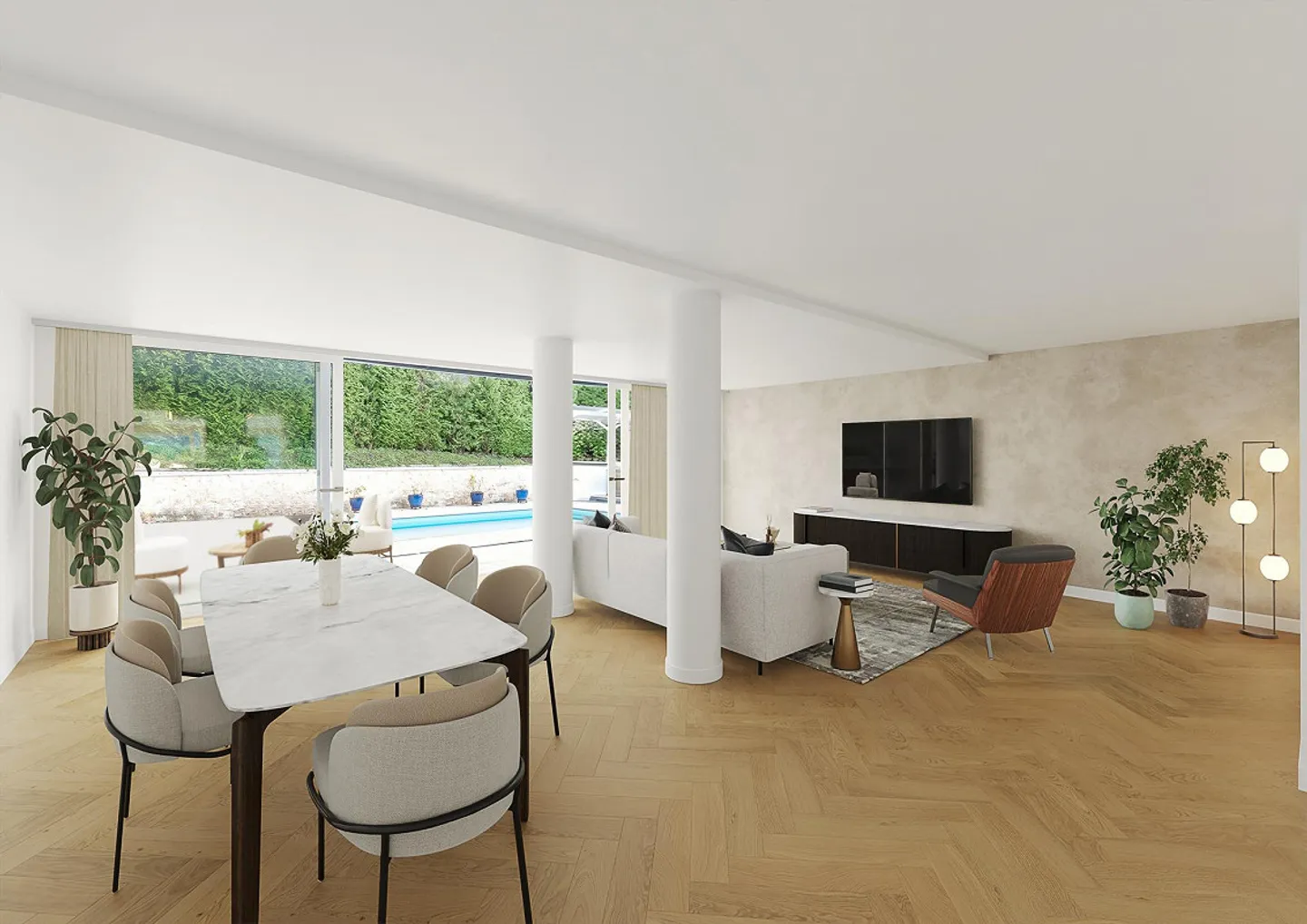 Exclusive Dream Home with Pool - Stylish Living Near Regensdorf - Photo 2 of 4