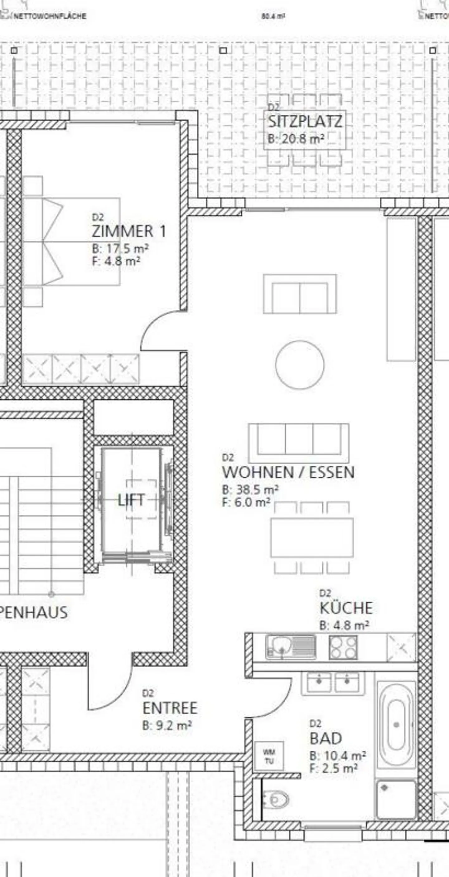 Appartement individuel spacieux près de la gare - Photo 4 sur 4