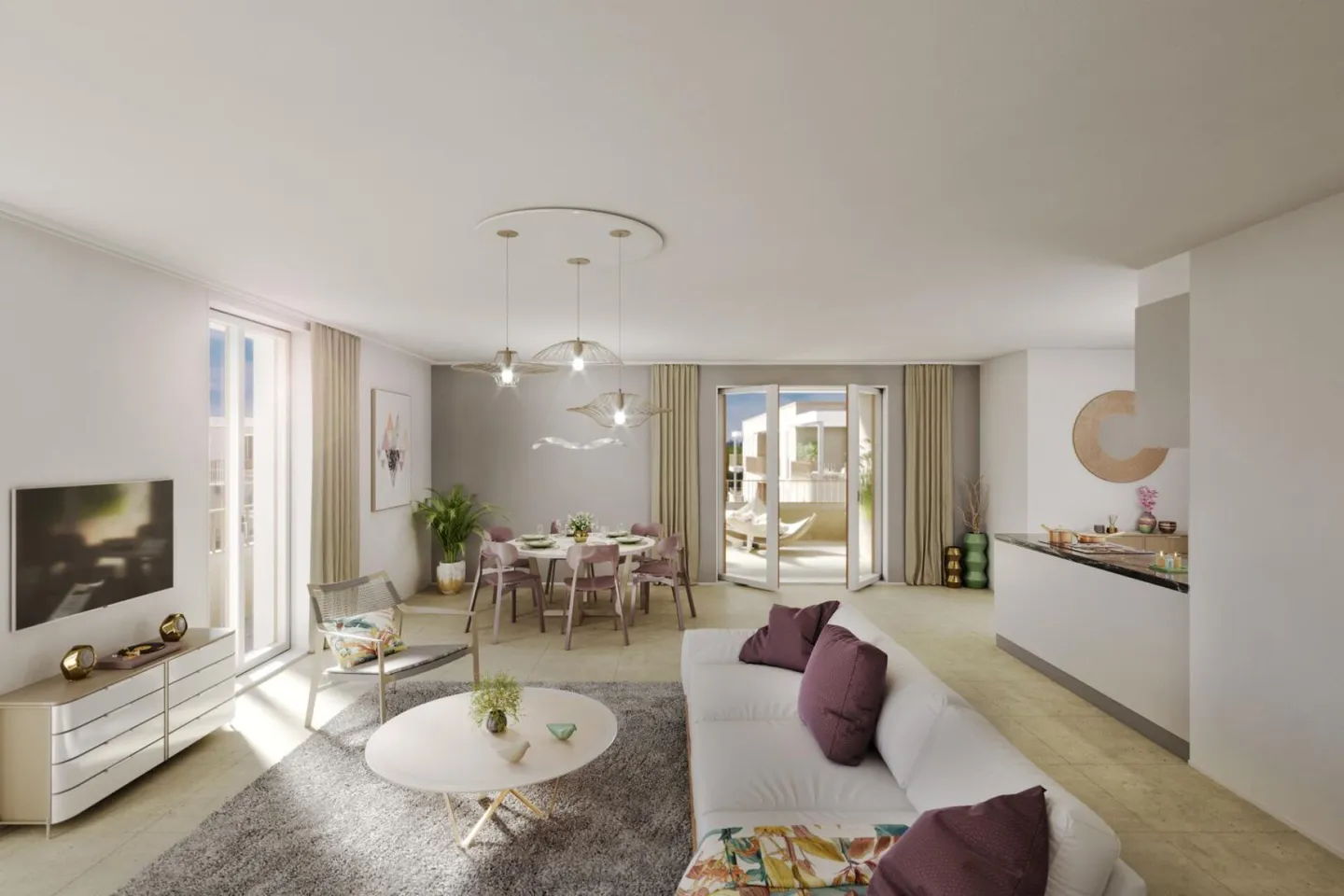 5.5-room apartment in Marly - Photo 4 of 5