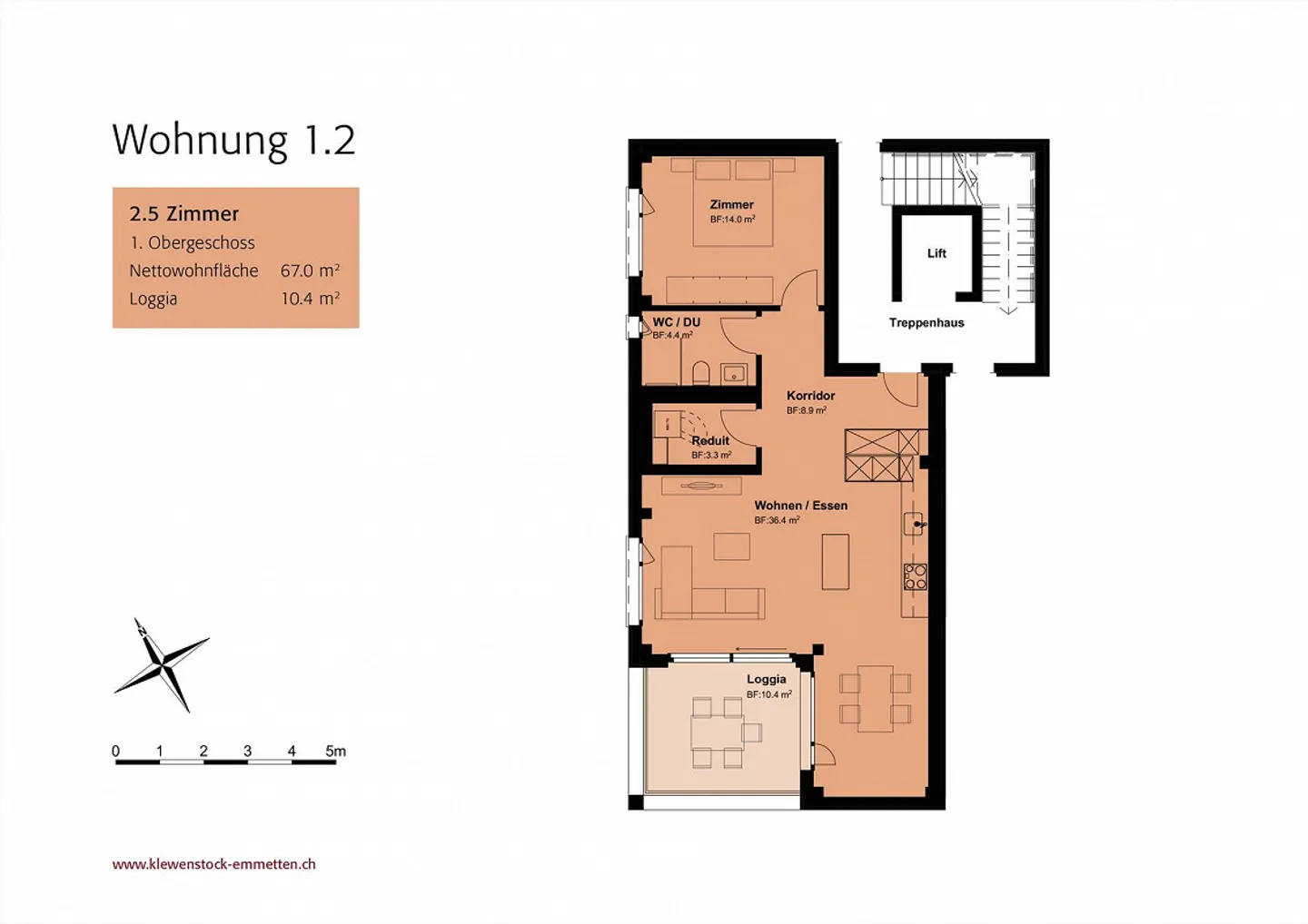 Stylish 2.5 Room Condominium for Comfort - Photo 6 of 7
