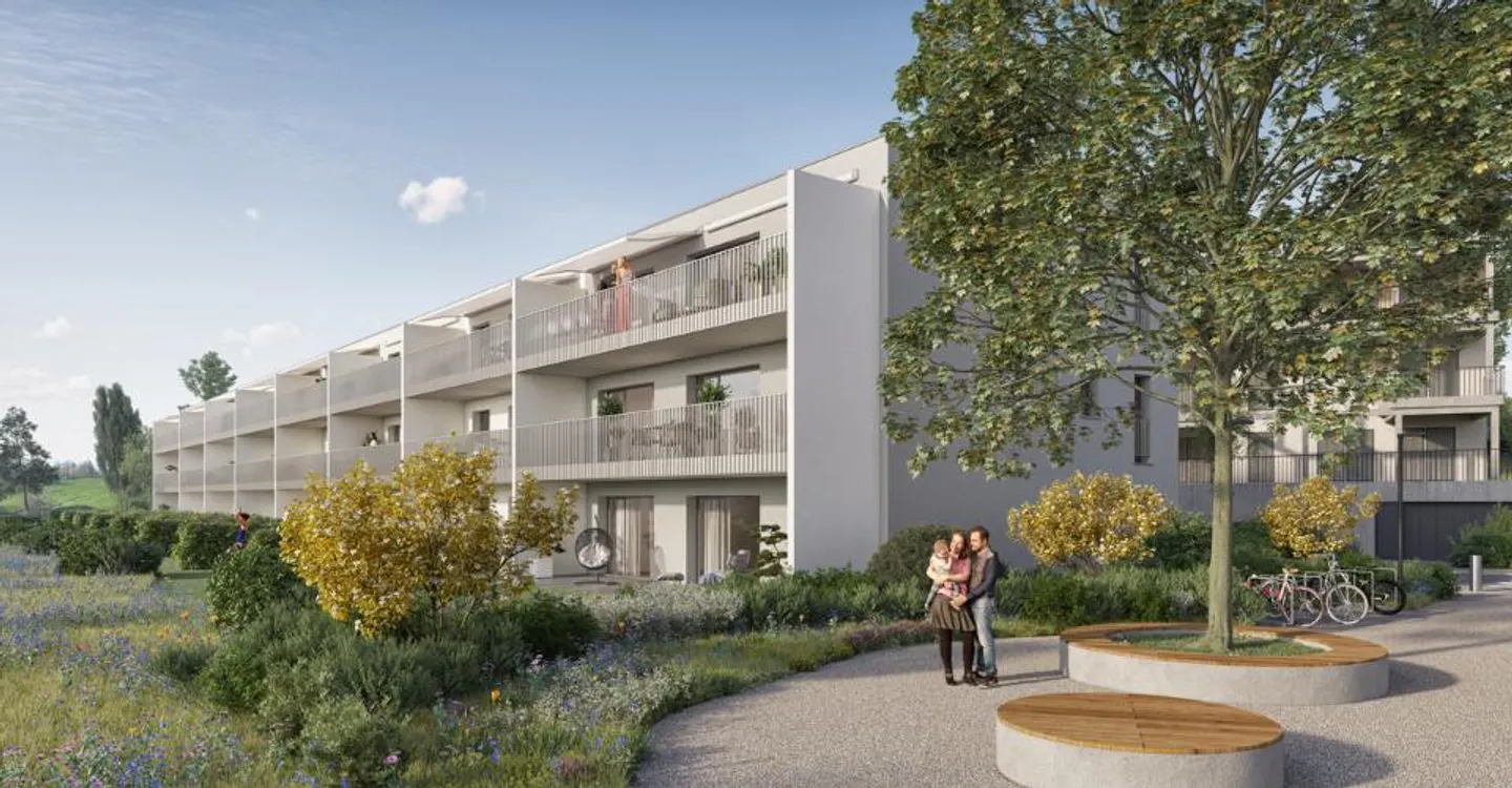 Schöne 2,5-Zimmer-Wohnung mit großzügiger Terrasse und Garten - Foto 6 von 7
