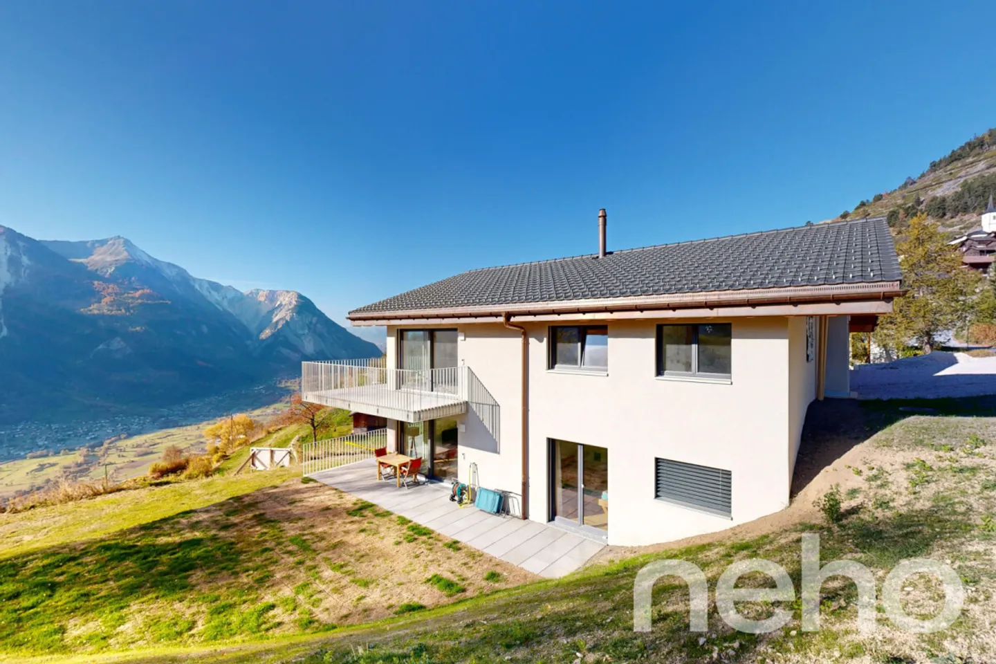 Nuovo appartamento con vista panoramica, a 5 minuti da Leuk - Foto 4 di 13