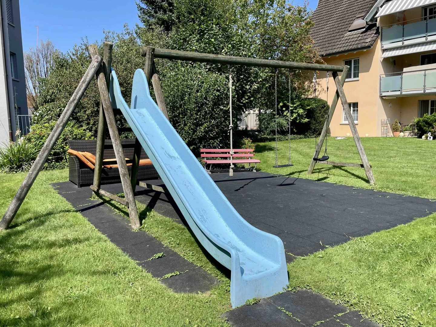 Vivre dans le vert : Appartement spacieux de 5,5 pièces à Erlen - Photo 24 sur 27