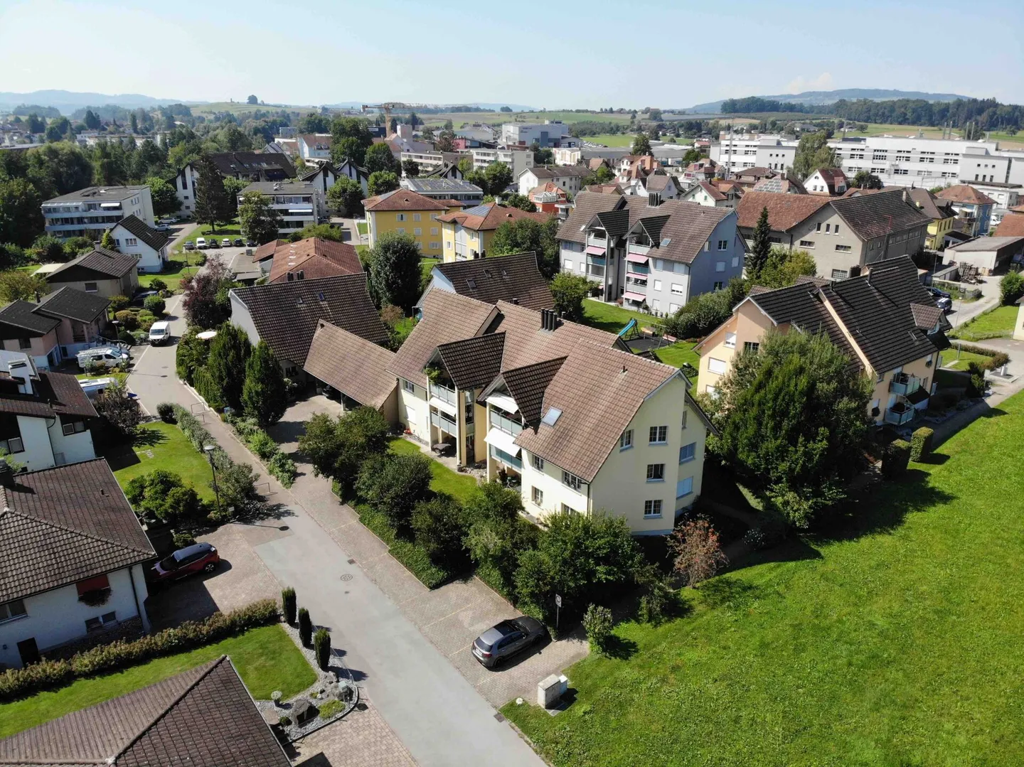Vivre dans le vert : Appartement spacieux de 5,5 pièces à Erlen - Photo 27 sur 27