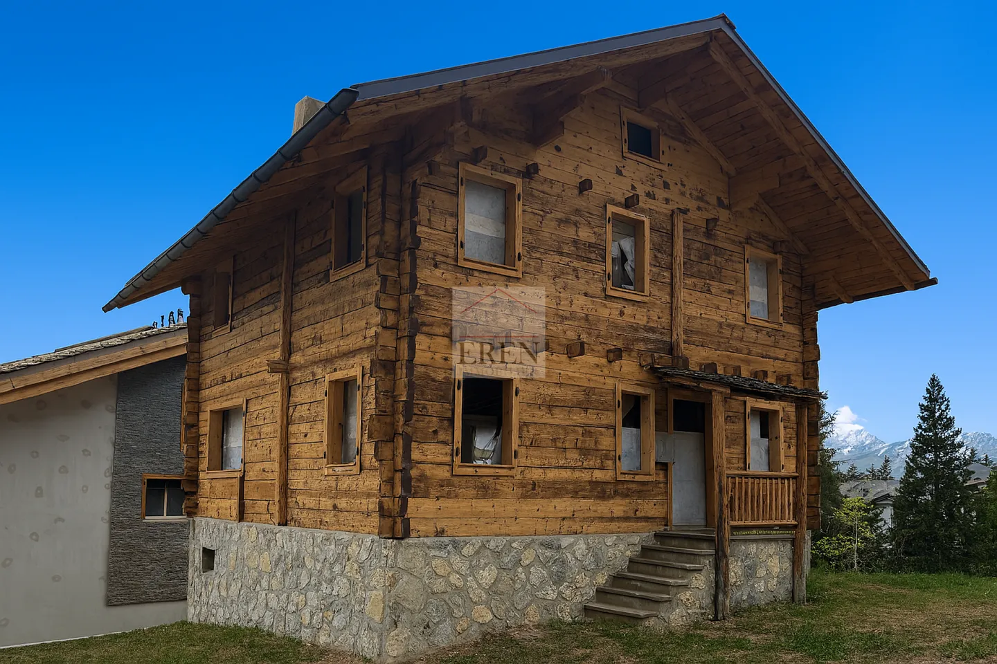 Magnifique appartement en duplex en attique 5 pièces neuf avec terrasse sud-ouest au centre de Crans-Montana - Foto 12 di 19