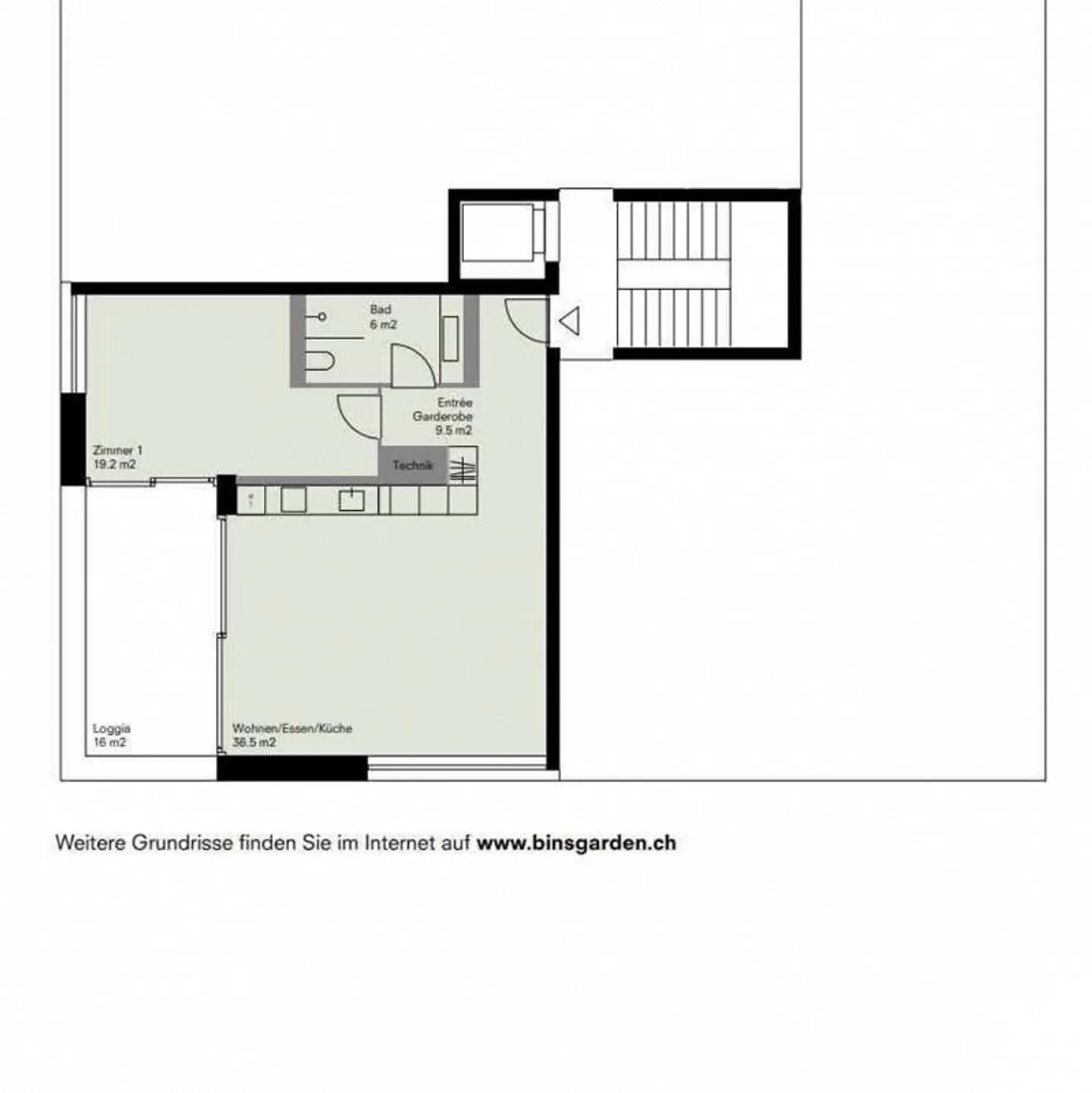 Appartamento da sogno di 2,5 stanze con vista sulle montagne e sul lago - Meggen - Foto 8 di 8