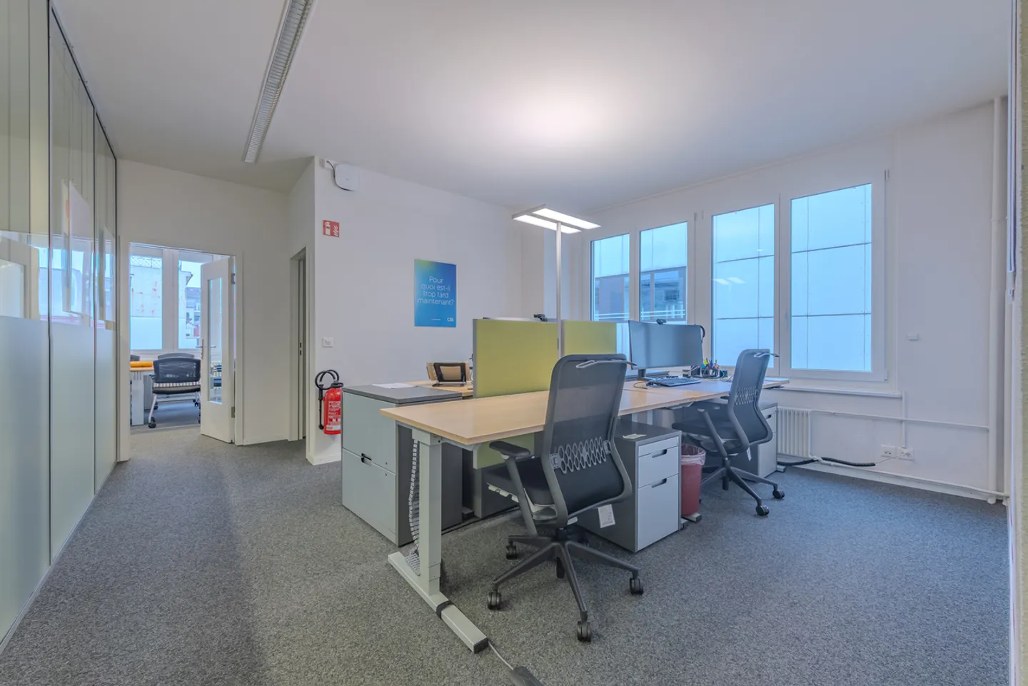 Moderne Büroräumlichkeiten im Herzen von Biel! - Foto 5 von 9