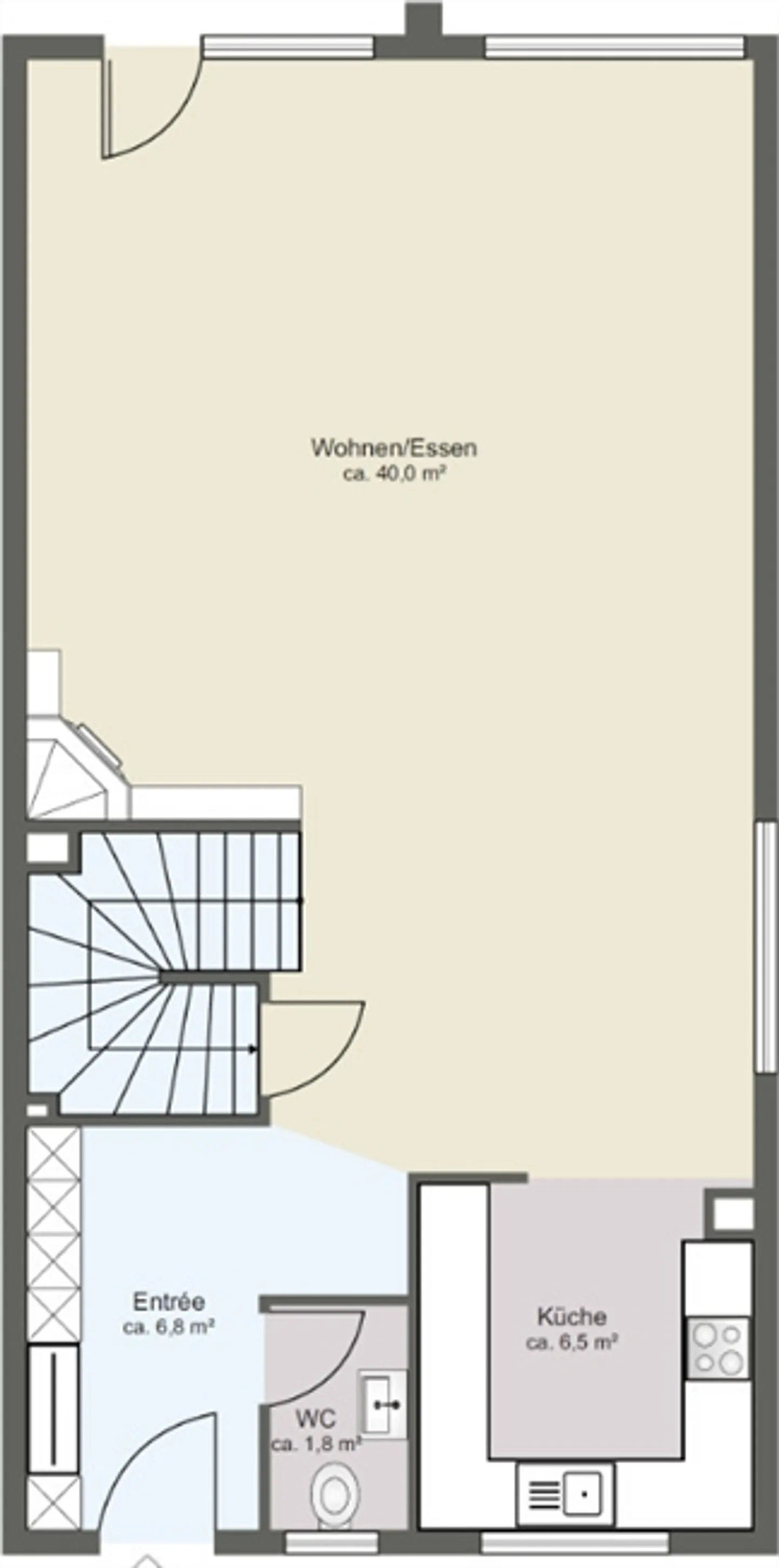 5½ ROOM HOUSE IN WINTERTHUR - OBERWINTERTHUR, FURNISHED, TEMPORARY - Photo 2 of 5