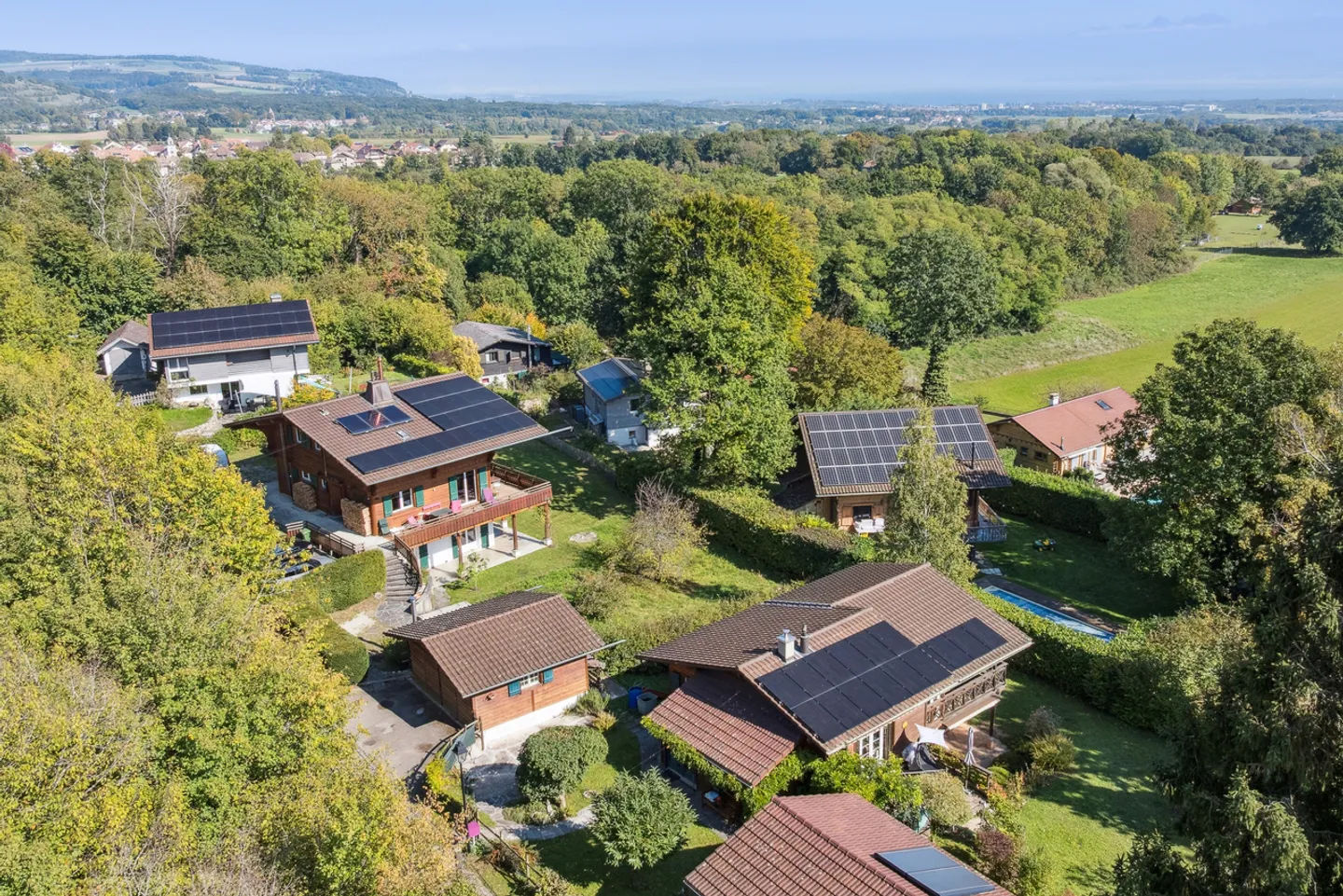 Einzelchalet, ruhig mit Aussicht - Foto 2 von 20