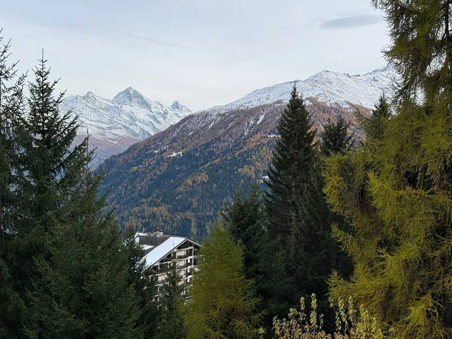 Studio lumineux avec vue imprenable à Les Collons - Photo 3 sur 10