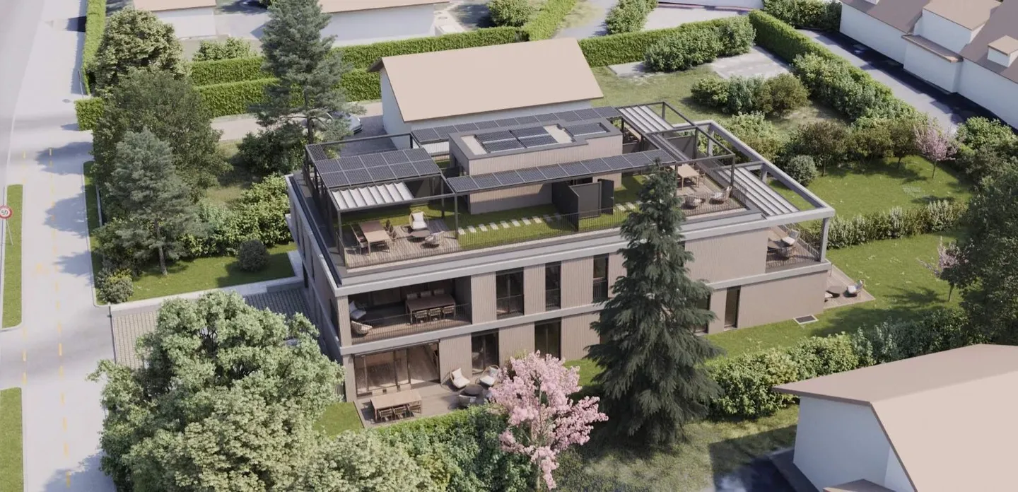 Appartement de trois pièces THPE sur plans - Photo 1 sur 6