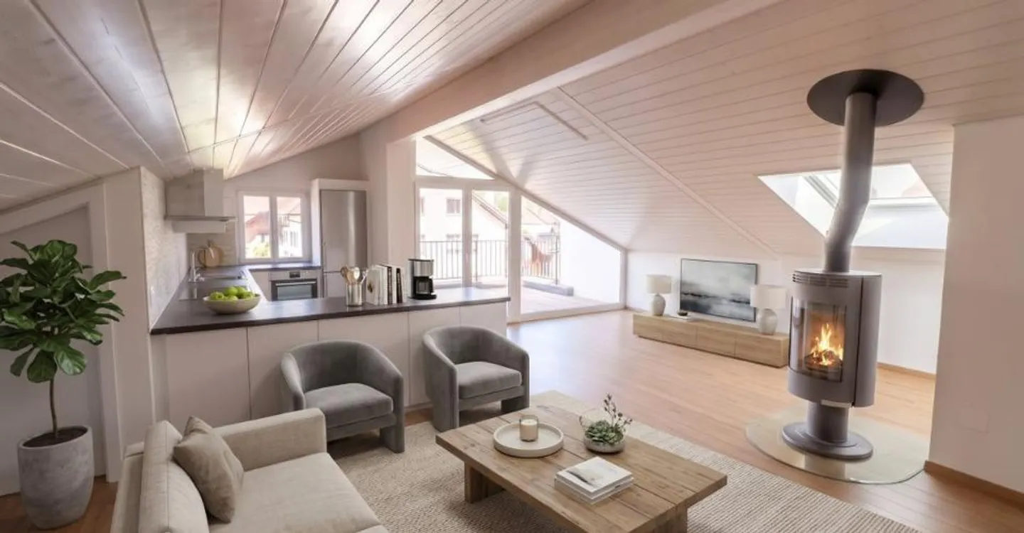 Duplex contemporain à Colombier - Photo 1 sur 13
