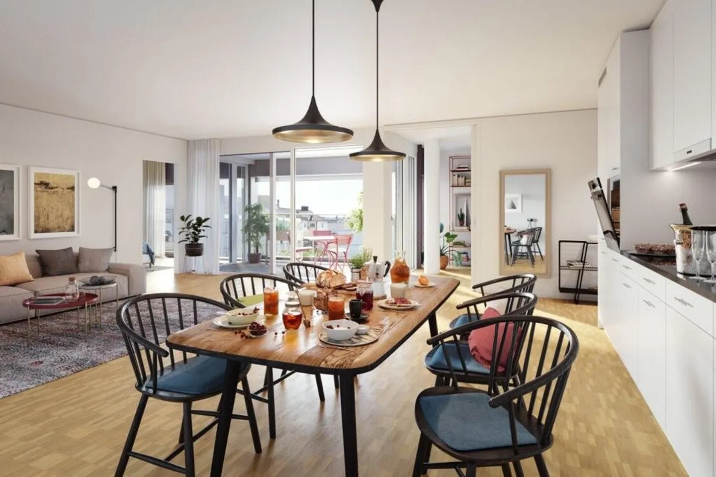 Luxuswohnung in Basel - Foto 4 von 7