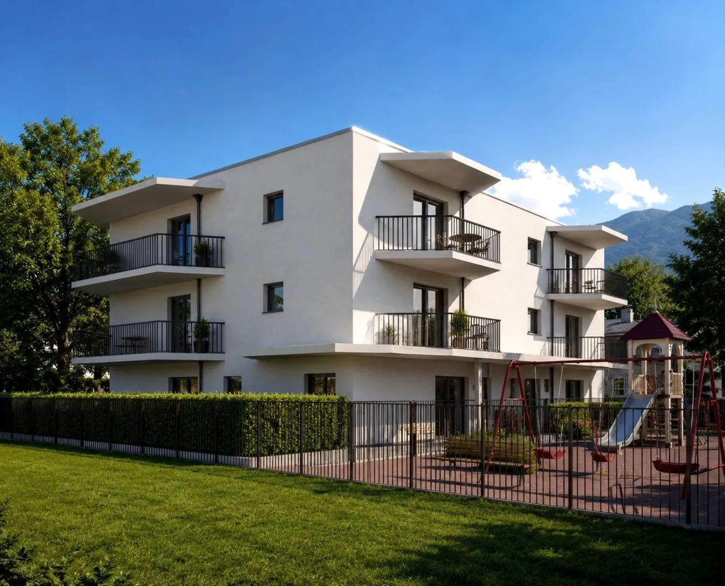 Ardon - Residenz Le Trèfle, 3,5 Zimmer neu im 1. Stock - Foto 4 von 7