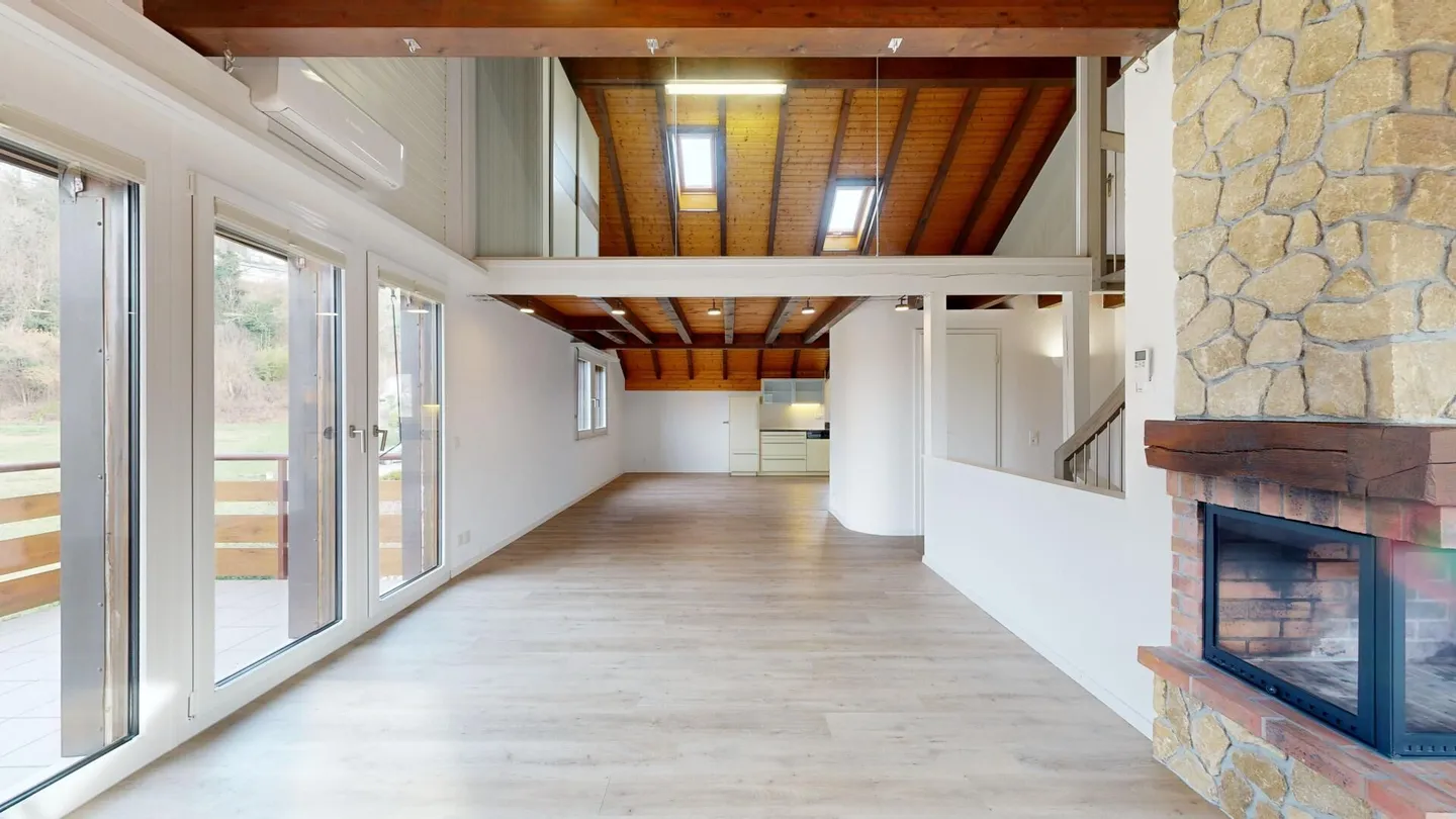 Sensazione di vita mediterranea a Vallamand - Maisonette con galleria e vista lago - Foto 8 di 37