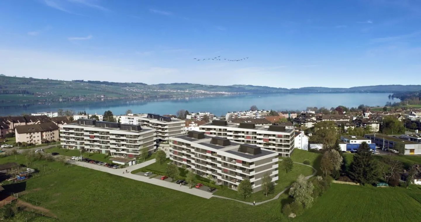 Charmante Attikawohnung in Sempach - Foto 1 von 9