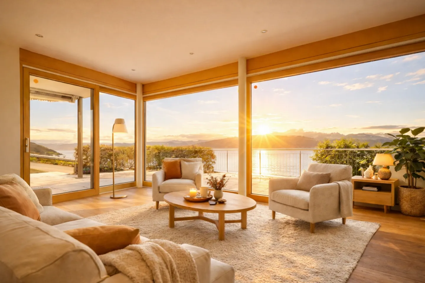 Magnifique maison d'architecte avec une vue magnifique sur le lac Léman ! - Photo 1 sur 26