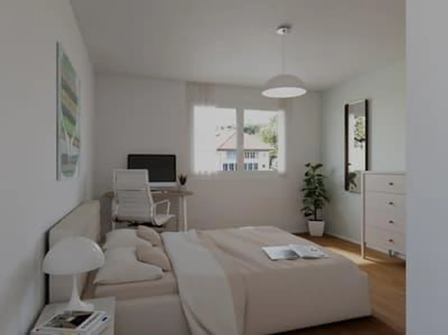 Appartement lumineux de 3,5 pièces au rez-de-chaussée - Photo 5 sur 5