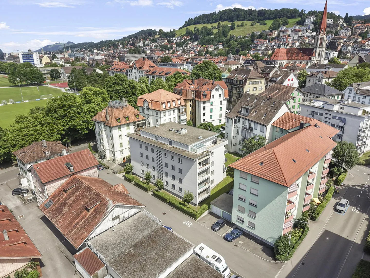 Attractive apartment in a quiet residential area in the west of the city of St. Gallen - Photo 21 of 25