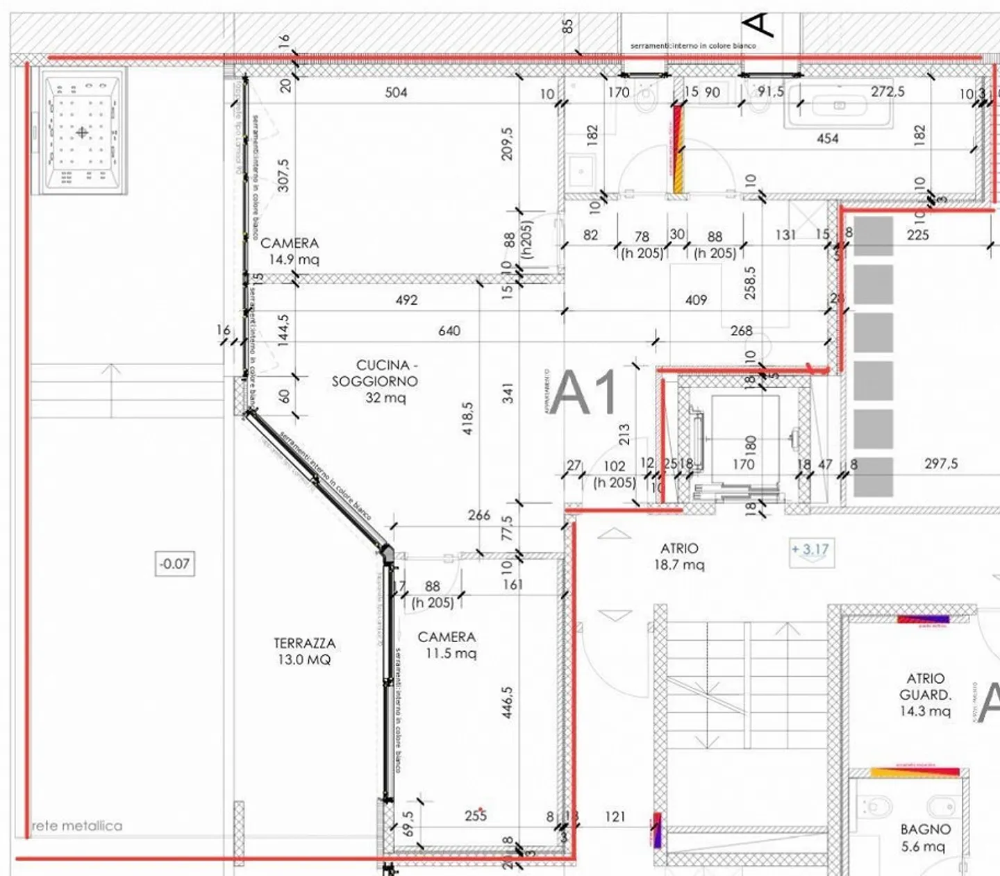 NUOVO E MODERNO APPARTAMENTO DI 3,5 LOCALI CON PICCOLO GIARDINO A SORENGO - Foto 12 di 12