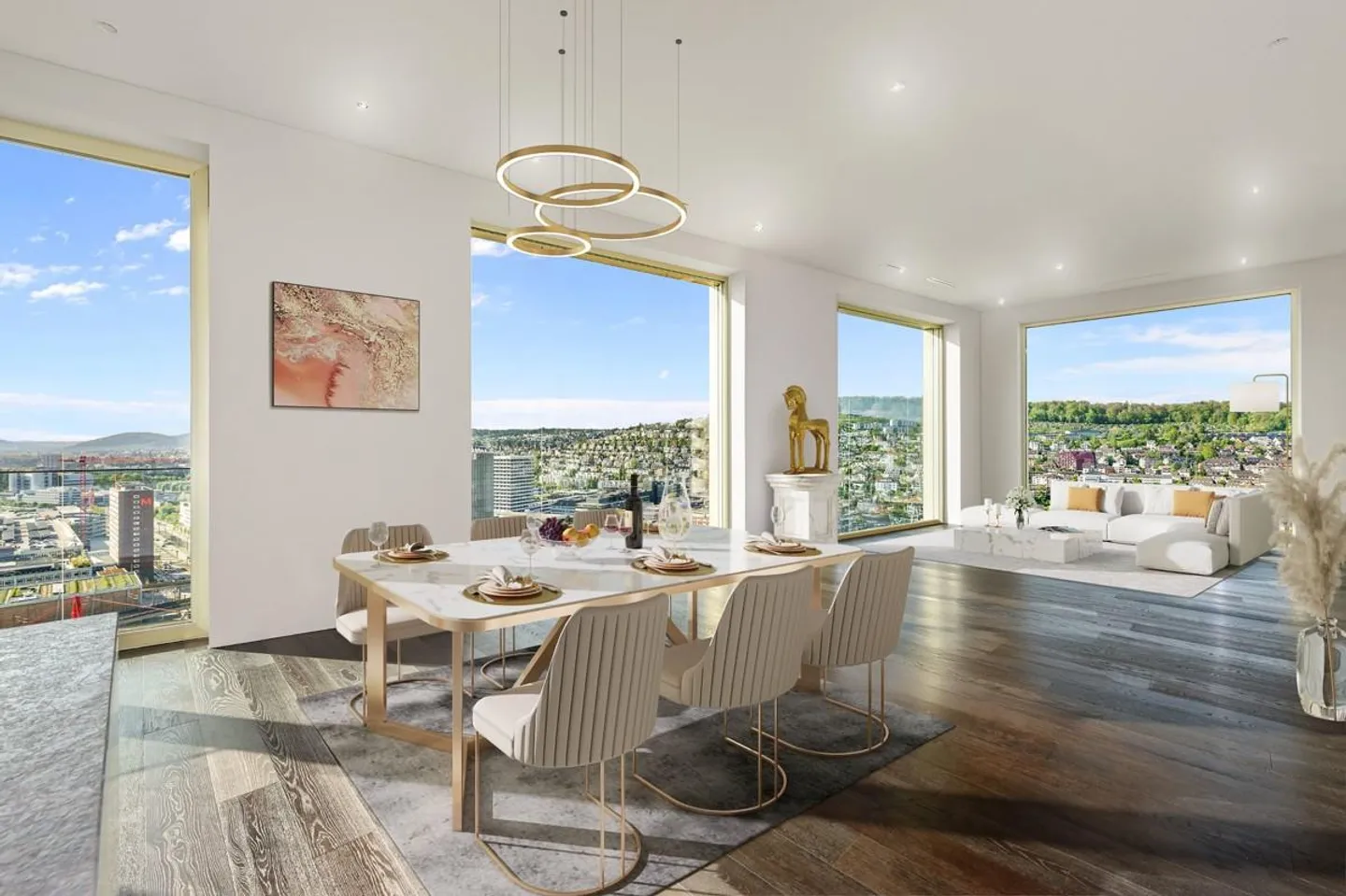 Luxuswohnung mit Stadtblick - Foto 1 von 5