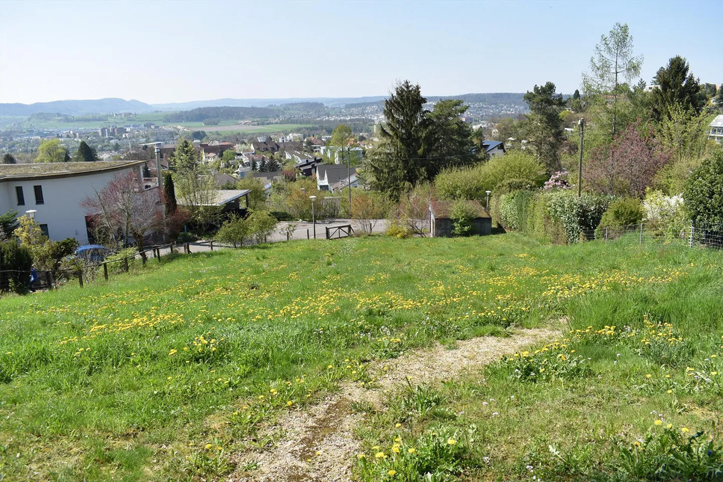 1186 sqm of building land for villa and an additional 865 sqm of woodland in Dornach - Photo 3 of 4