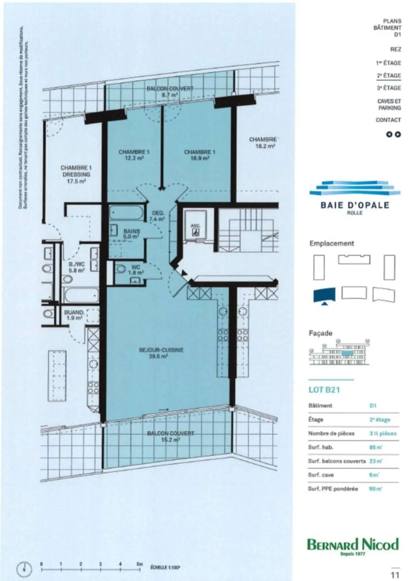 Appartement meublé à louer - Photo 10 sur 10
