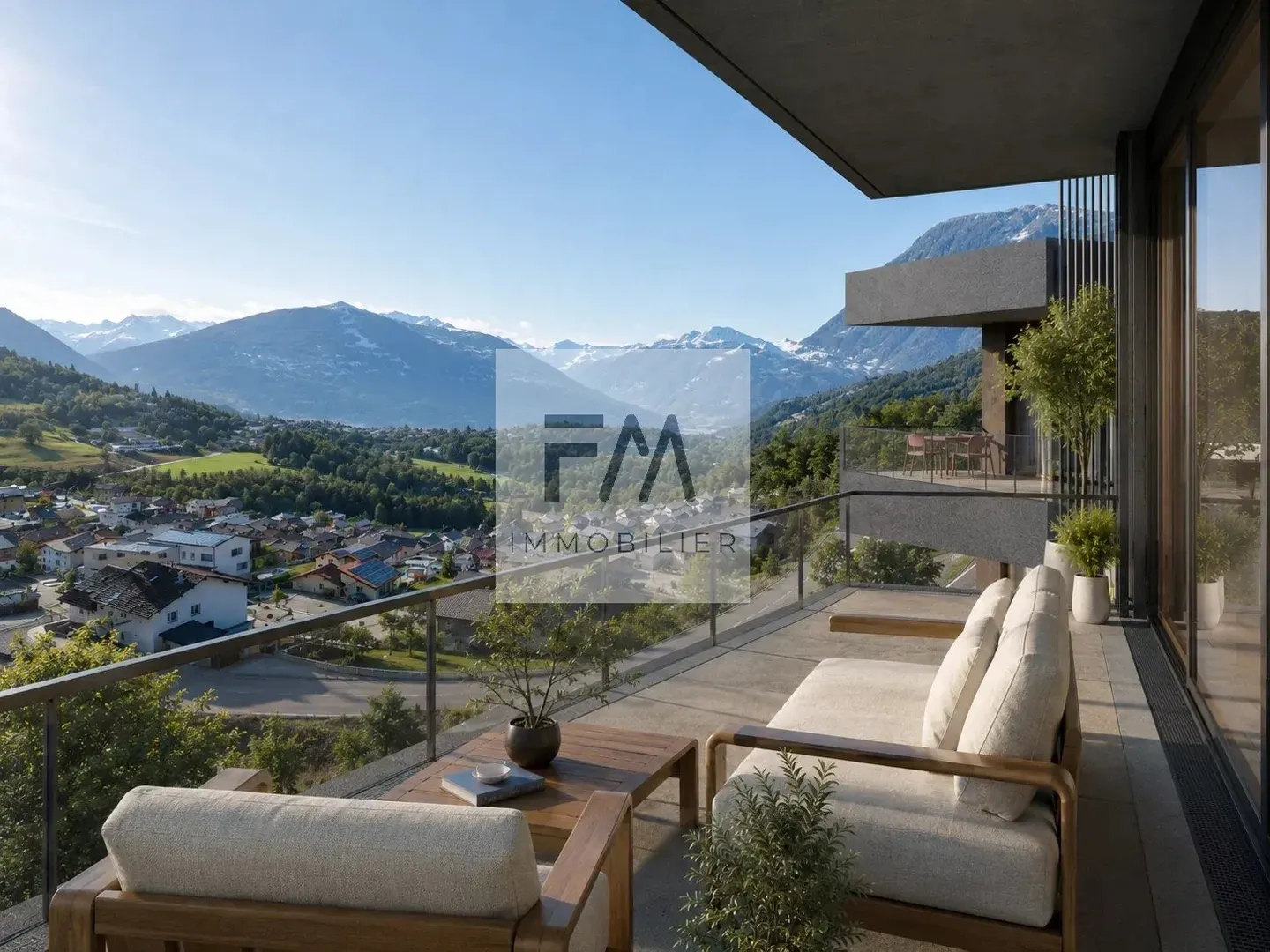 Villa individuale contemporanea di 5 stanze con 109 m² di terrazze - Foto 4 di 4