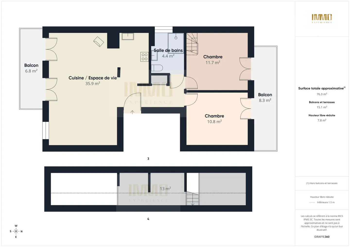 Appartamento 3,5 camere affascinante - Foto 28 di 30