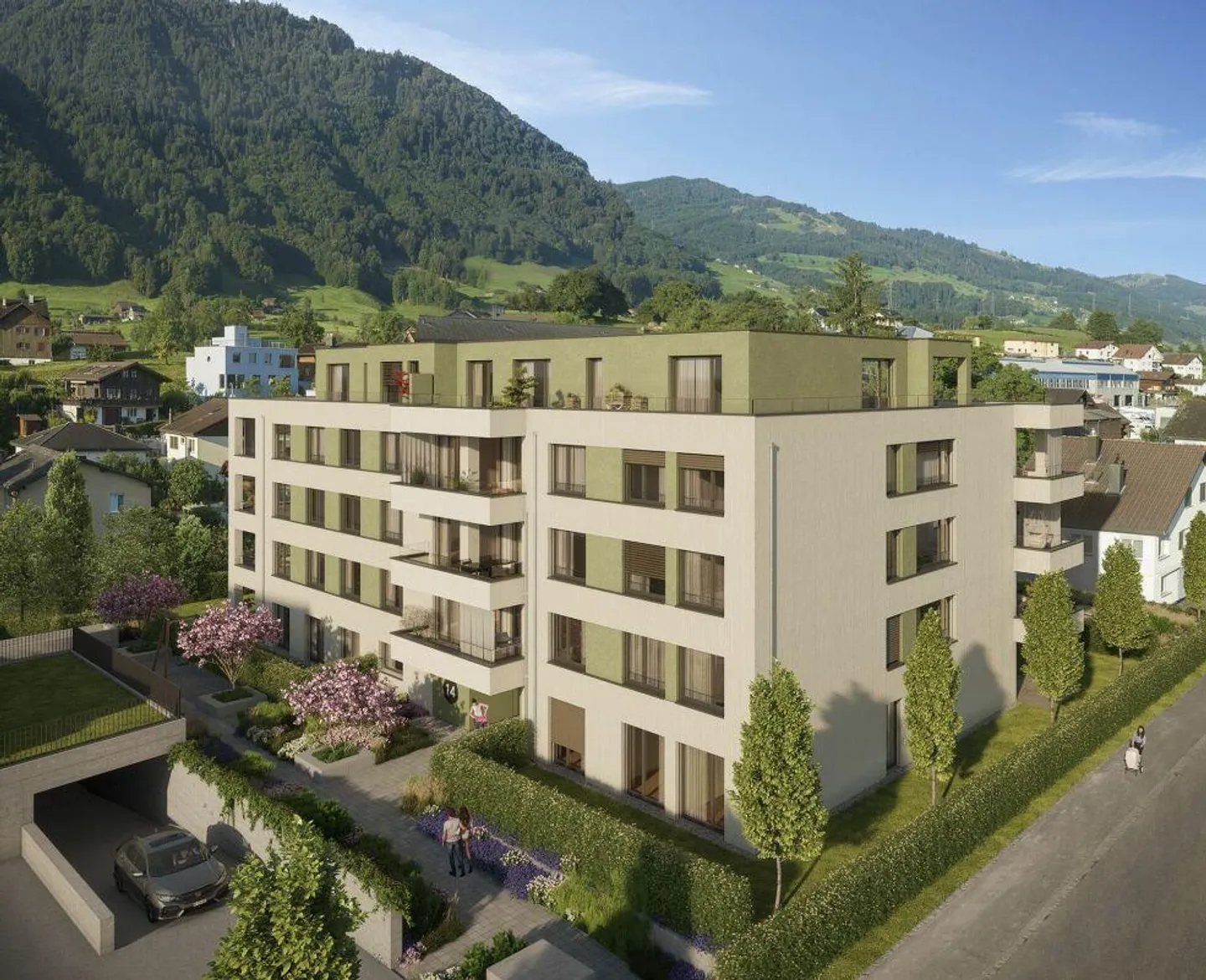 Beatus - Moderni appartamenti di nuova costruzione con 3,5 stanze - Foto 1 di 10