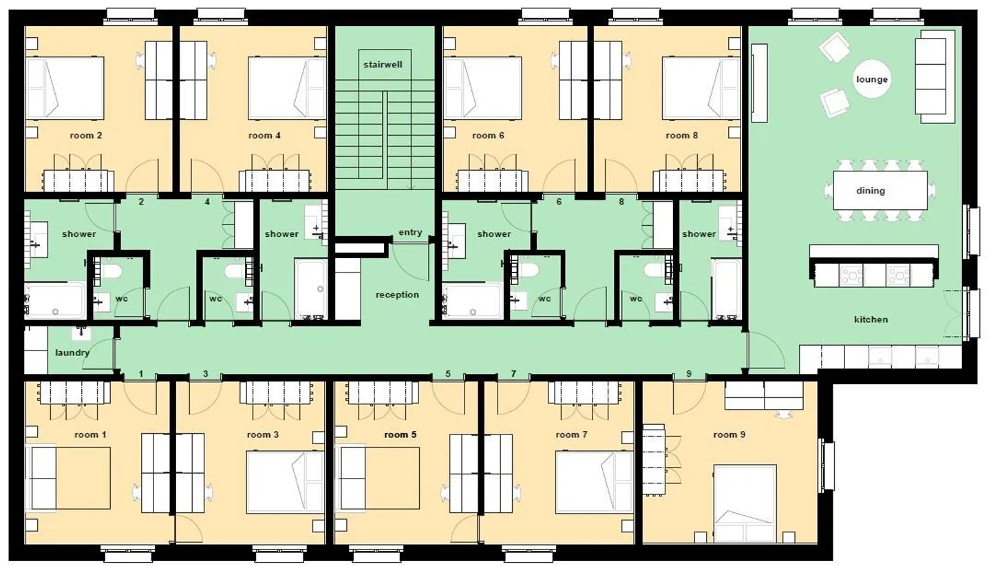 Co-Living Werkpark! Trasferisciti e sentiti bene - Foto 11 di 11