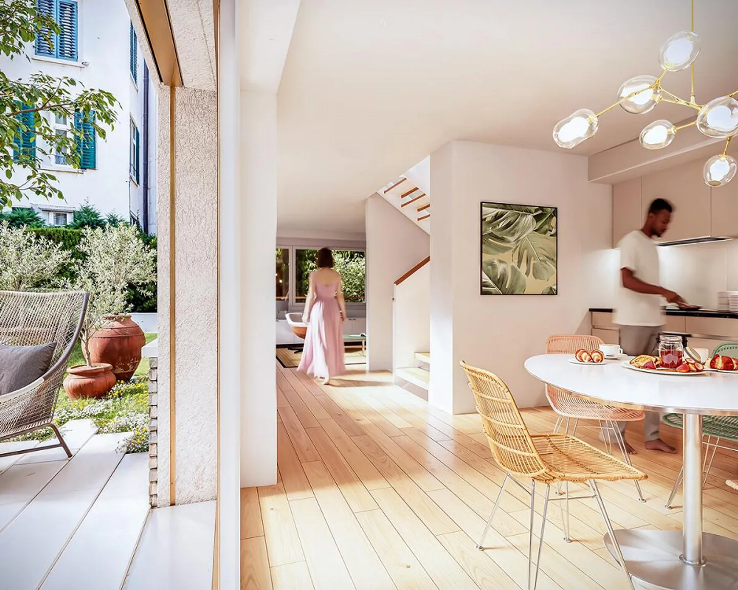 First Rental: Extraordinary Row Tiny House in the Heart of Zurich - Photo 1 of 4