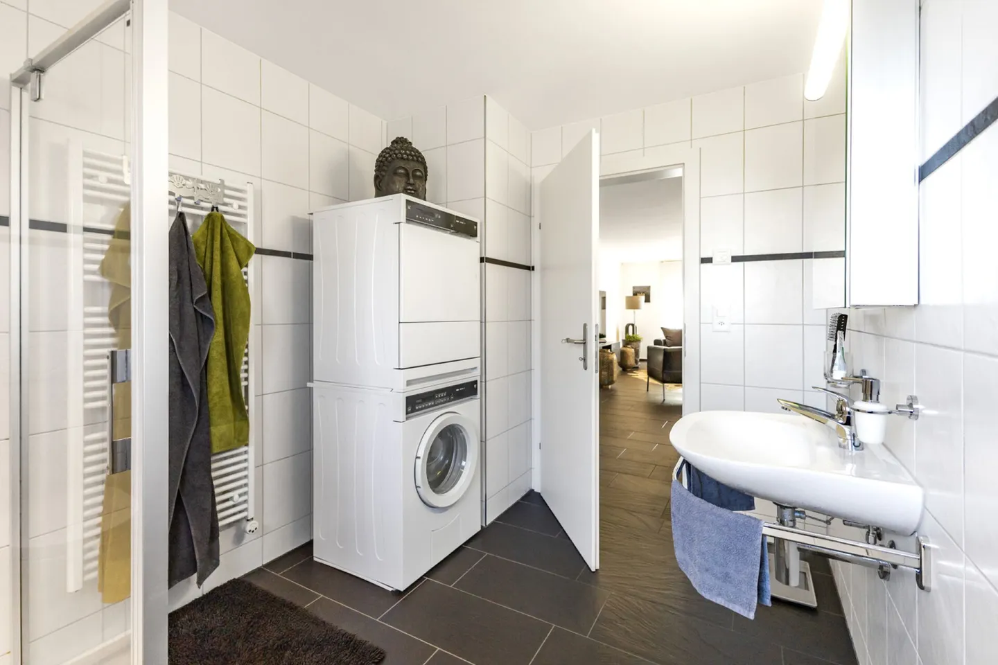 Appartement de jardin de 5,5 pièces élégant avec espace extérieur à Marbach - Photo 12 sur 25