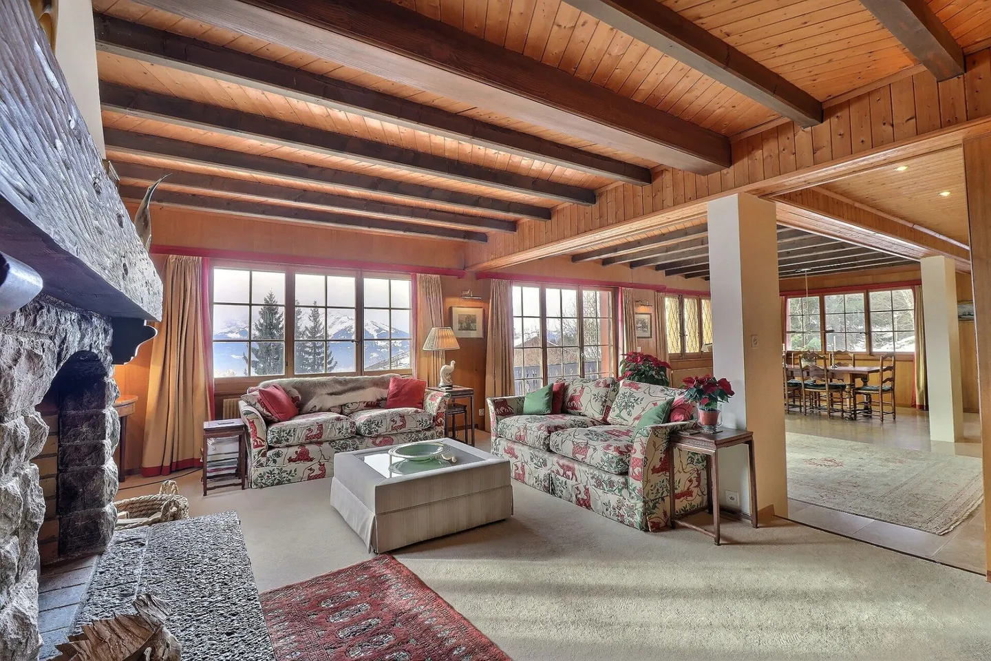 Chalet di 3 piani nel Domaine della residenza con vista panoramica sulle Alpi - Foto 4 di 29