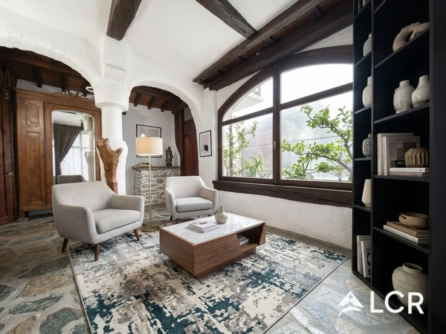 Schöne 3,5-Zimmer-Wohnung mit ihrem unabhängigen 2,5-Zimmer unten / Gärten und Terrasse - Foto 3 von 11