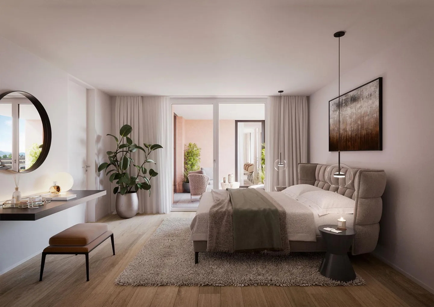 As high as the rooms, as far as the view: Your dream apartment - Photo 4 of 6