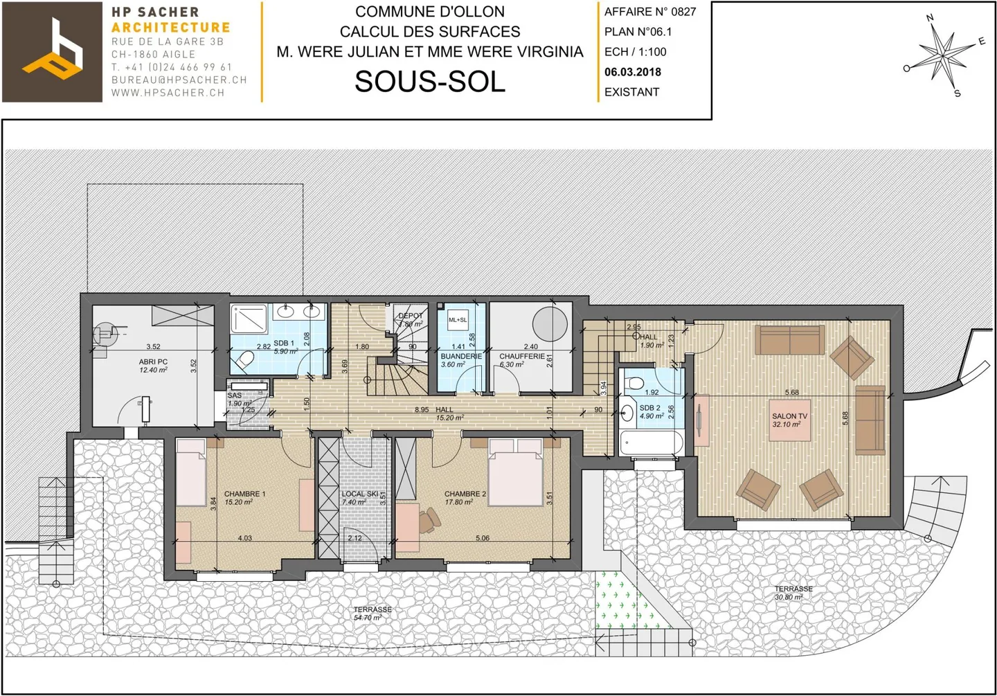 Chalet di 3 piani nel Domaine della residenza con vista panoramica sulle Alpi - Foto 26 di 29