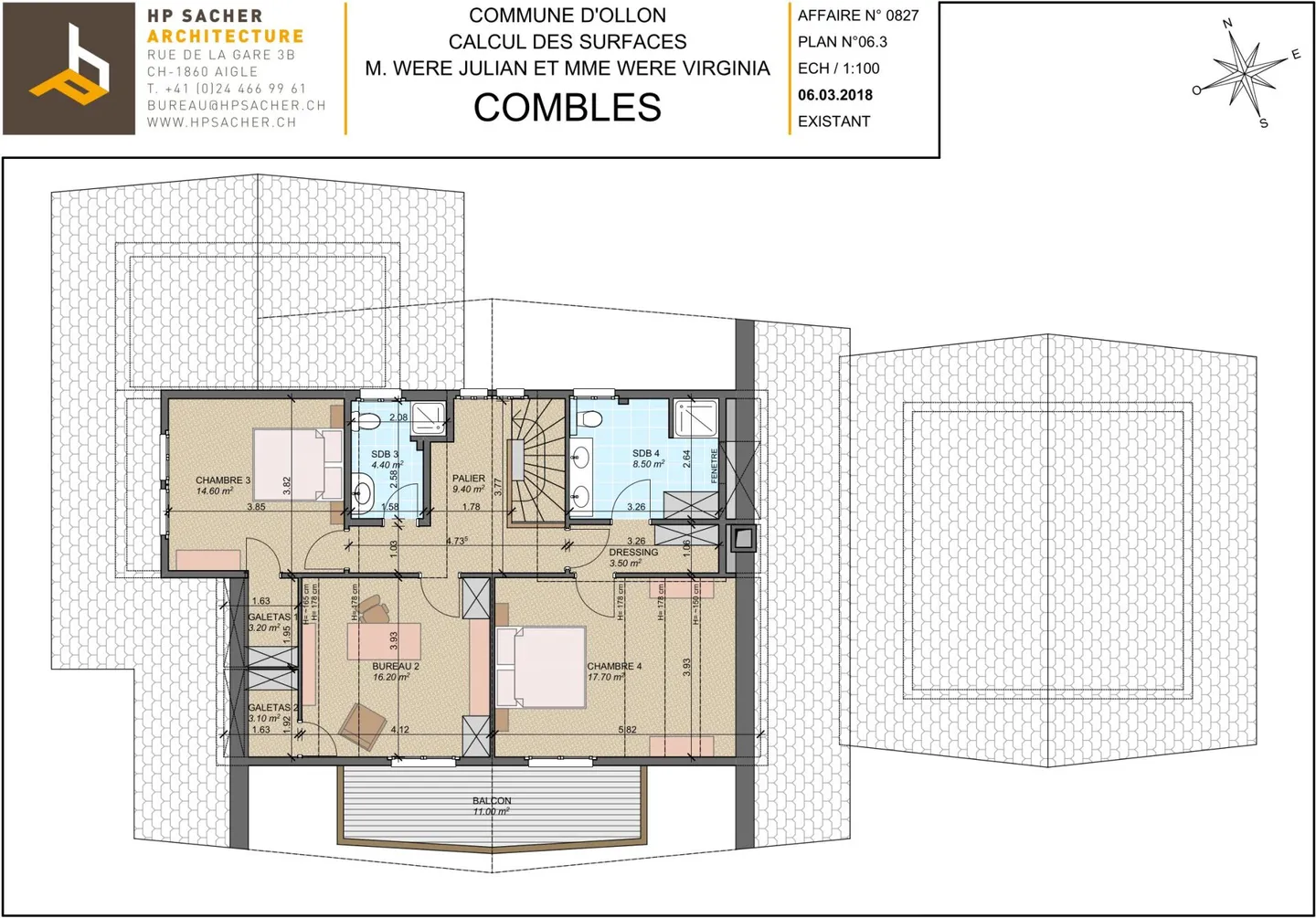 Chalet di 3 piani nel Domaine della residenza con vista panoramica sulle Alpi - Foto 28 di 29
