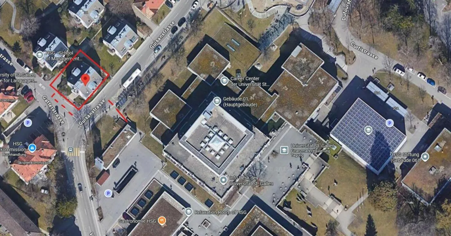 Double underground parking space immediately at the University of St. Gallen - Photo 3 of 4
