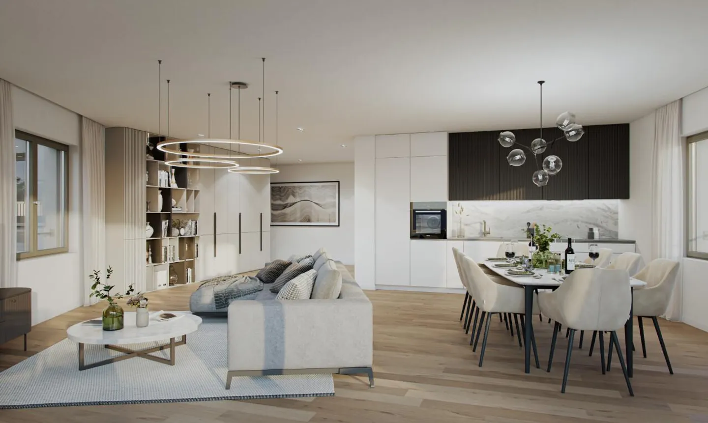 Appartement spacieux de 4 pièces - Photo 4 sur 10