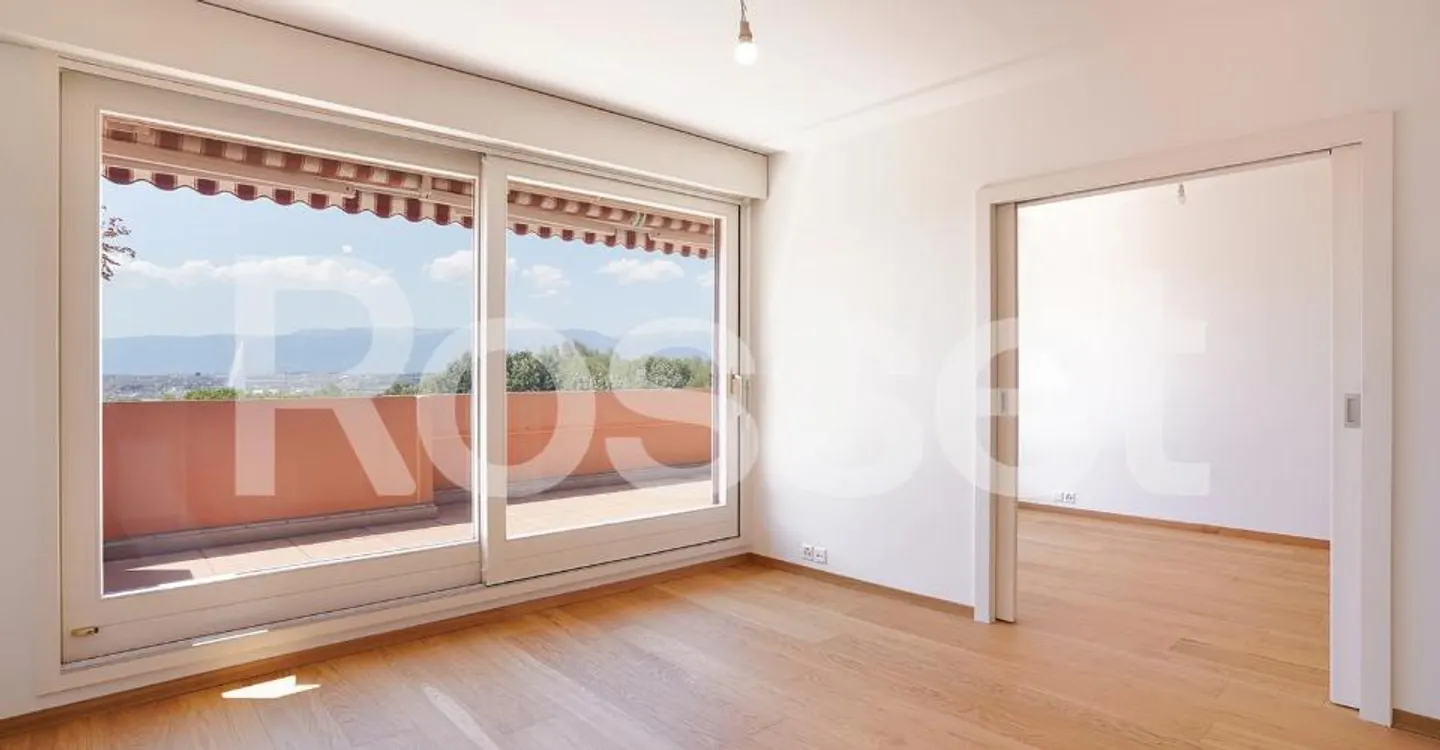 8-room penthouse with peripheral terrace and unobstructed view of the city and lake - Photo 6 of 8