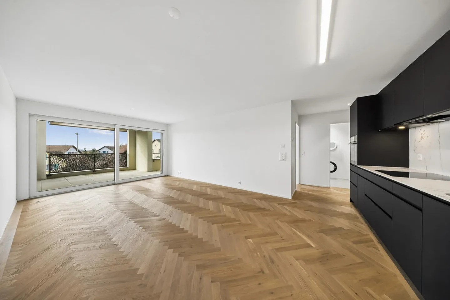 Licht, Ruhe und Weitsicht – moderne Attikawohnung in Russikon - Photo 1 sur 13