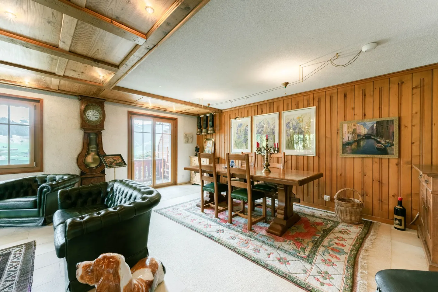 Appartement de 3 chambres avec jardin à Château d'Oex - Photo 5 sur 13