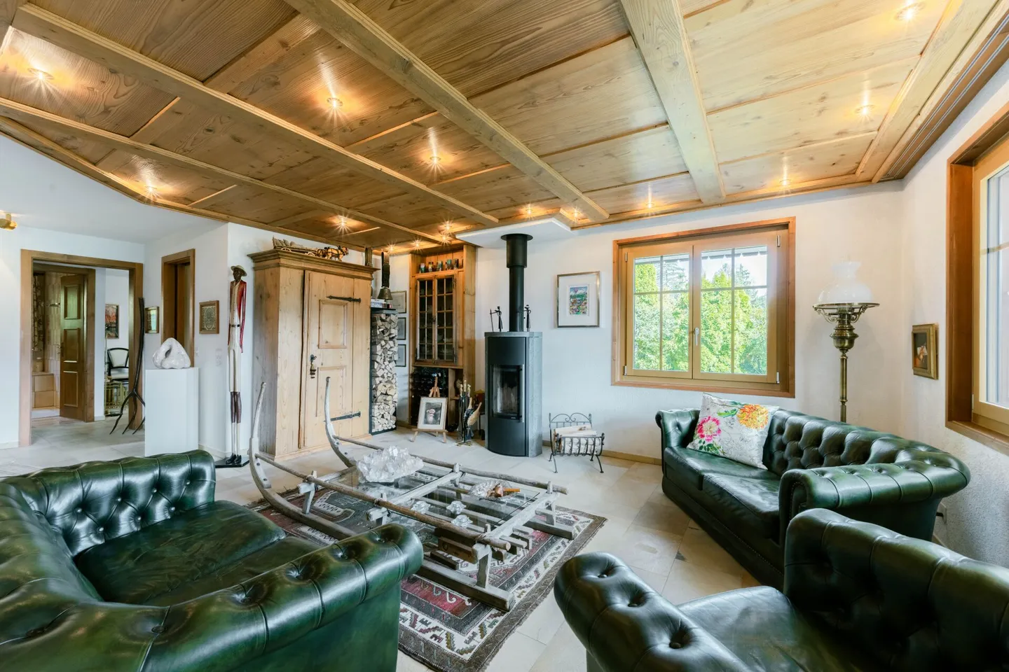 Appartement de 3 chambres avec jardin à Château d'Oex - Photo 6 sur 13