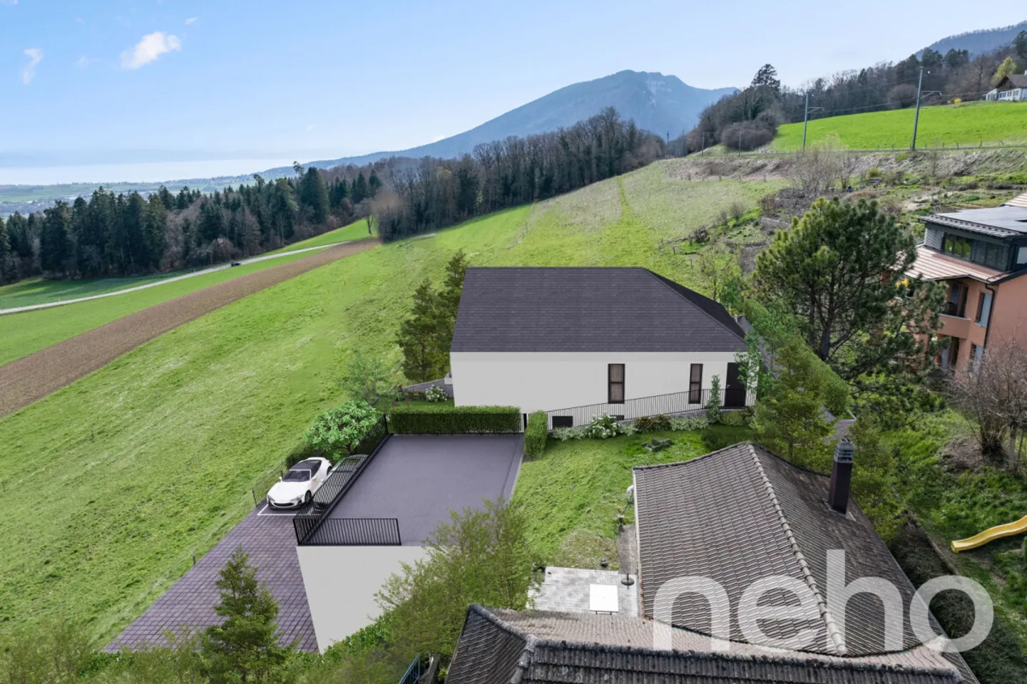 Appartamento con vista a 180° sul lago, terrazza e giardino privato! - Foto 1 di 5